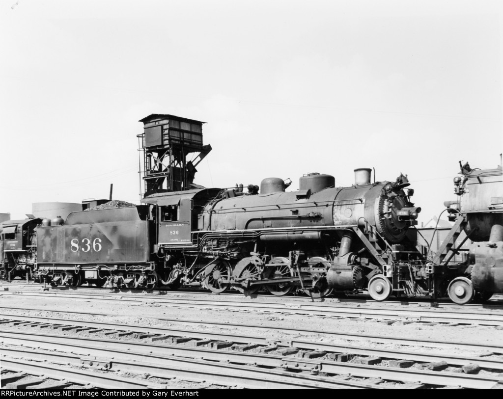 SOU 2-8-0 #836 - Southern Rwy